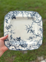 12 pc bird and flower dish set