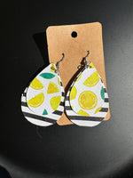 Lemon earrings