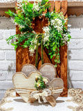 4 piece Wood double sided home decor