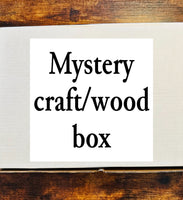 Mystery craft/wood box